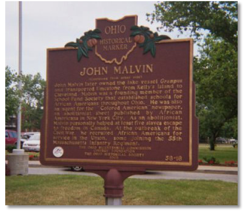 John Malvin Historical Marker